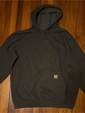 Carhartt Dark Gray Pullover Hooded Sweatshirt